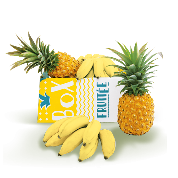 Box bananes et ananas