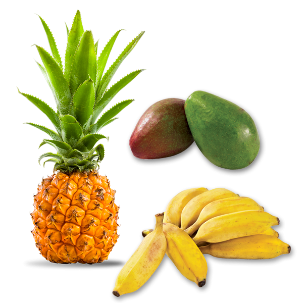 Avocat-Ananas-Banane